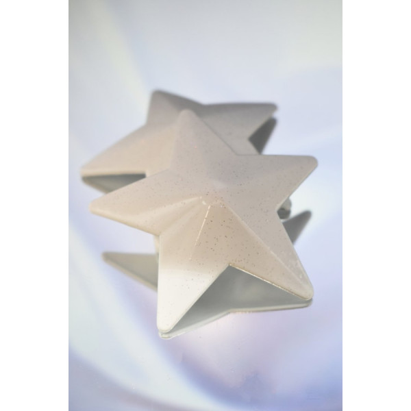 Nipple Métal blanc Cache tétons d'étoile 